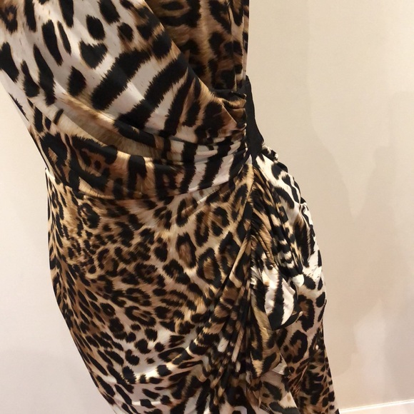 Joseph Ribkoff cheetah dress size 8 - Picture 5 of 10